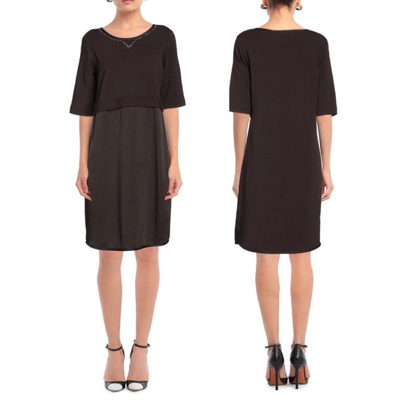 NEW VDP Collection Women’s LBD Short Dress size 6 Black - Picture 9 of 9